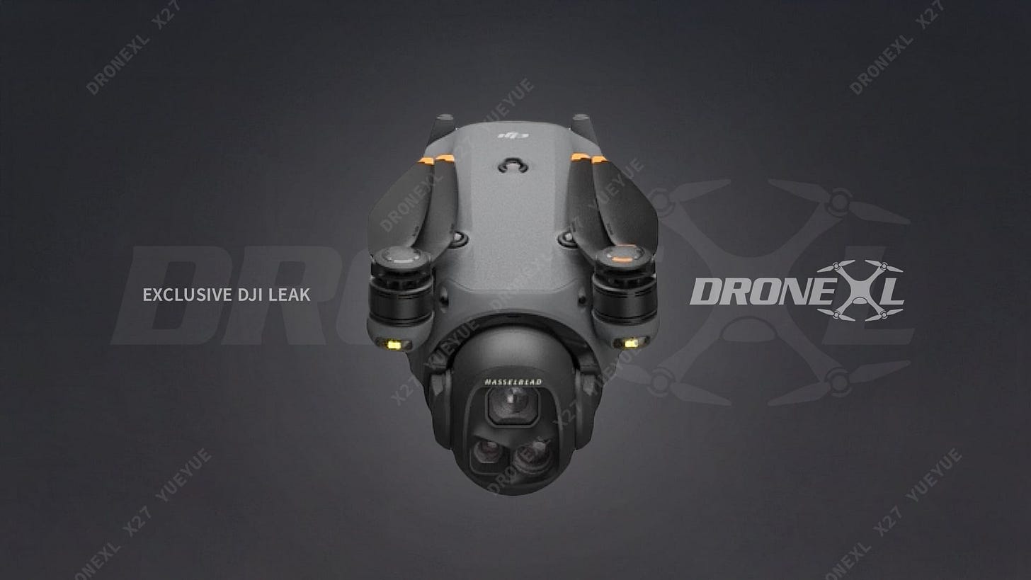 Dji Mavic 4 Pro Front View. Diving Into A New Adventure.