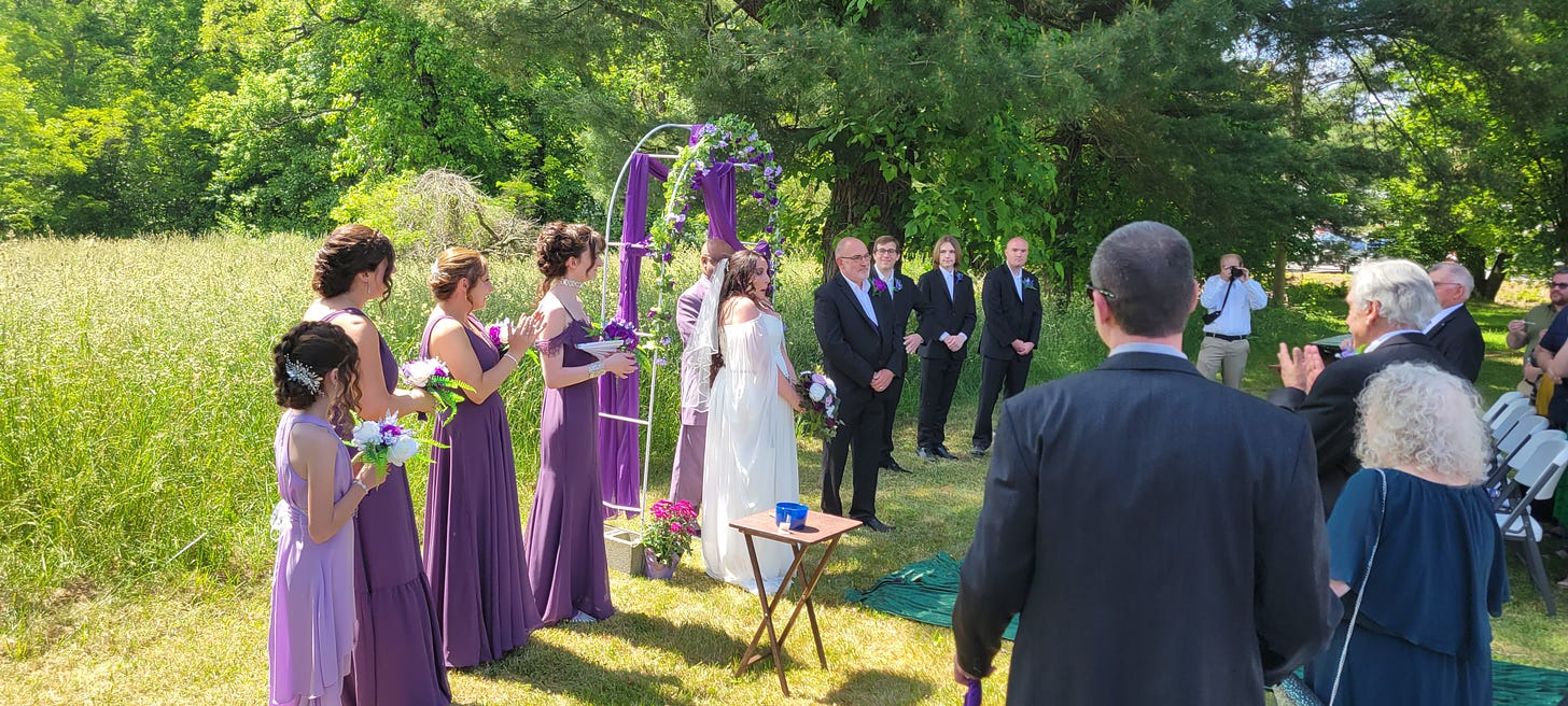 The entire bridal party.