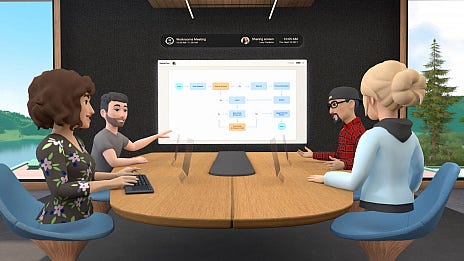 Facebook，「Oculus Quest 2」を使ったバーチャル会議室“Horizon Workrooms”のβ版を公開