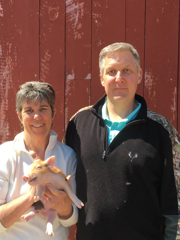 Photo of Kim and Rich Denney, Chestnut Farm, Hardwick, MA