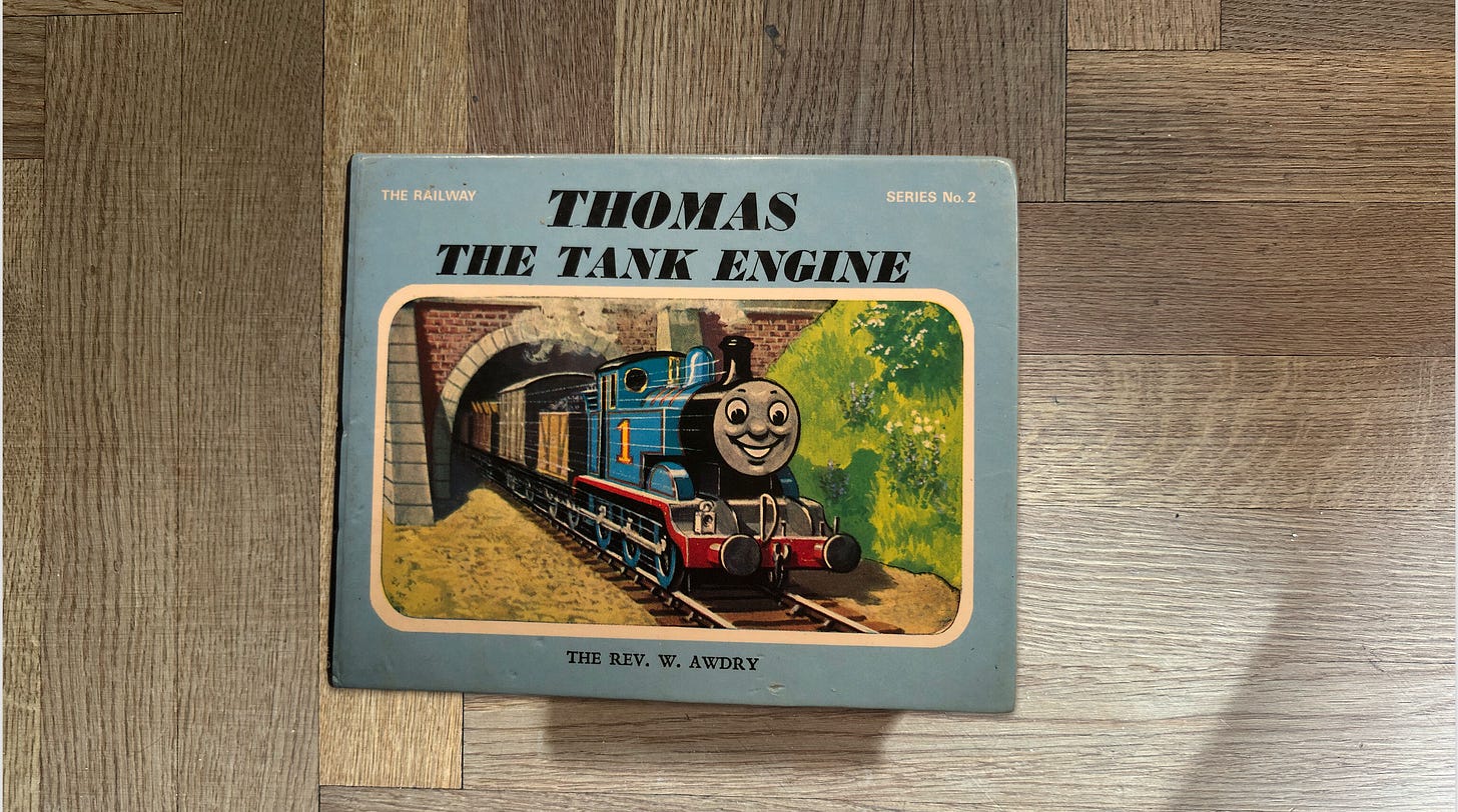 thomas the tank engine book