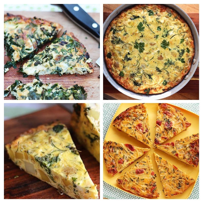 Four Frittatas, Cook the Vineyard