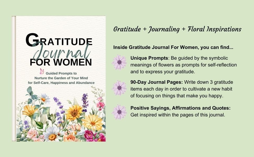 gratitude journal for women with prompts