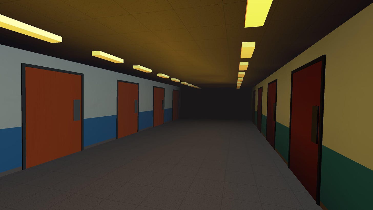 a liminal space game in rec room : r/TheBackrooms