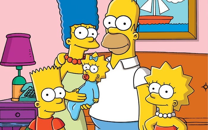 Simpson Family Portrait