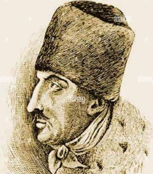 Jacob Frank (יעקב פרנק Ya'akov Frank, Jakob Frank) (1726-1791) - a Jewish merchant who claimed to be the Jewish messiah. His followers broke away from Judaism and created a new religion known as the Frankists, which was a quasi-Jewish, quasi-Christian religion. - Stock Image