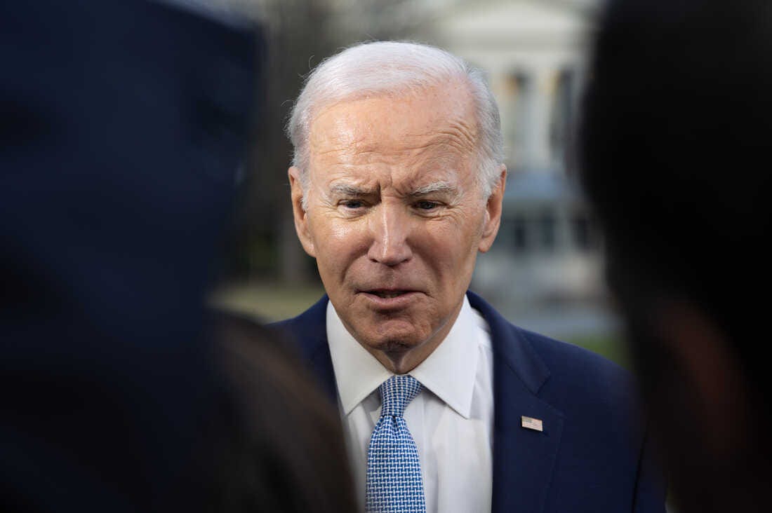 Biden has vetoed his first bill. Here's how that compares to other  presidents : NPR