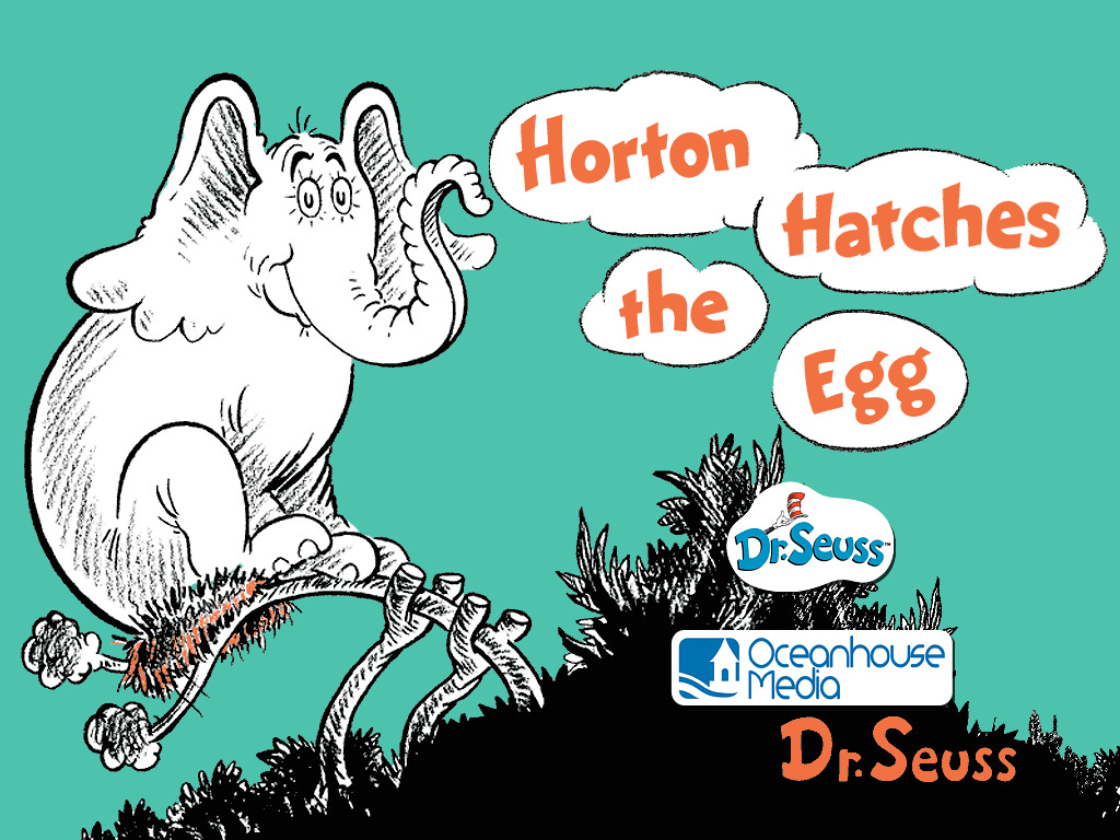 Oceanhouse Media Brings Dr. Seuss's Horton Hatches The Egg To The App Store