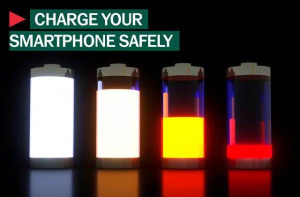 charge your smartphone safely 2015