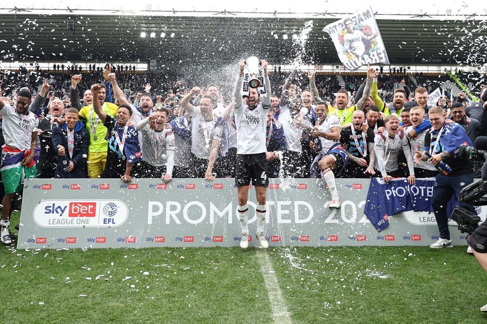 Derby County promoted from League One - The English Football League