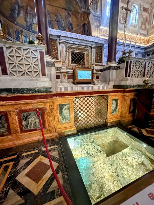 I visited the site of the Apostle St. Paul's martyrdom and burial! : r/Christianity