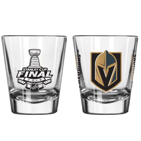 2018 stanley cup finals shot glass gifts