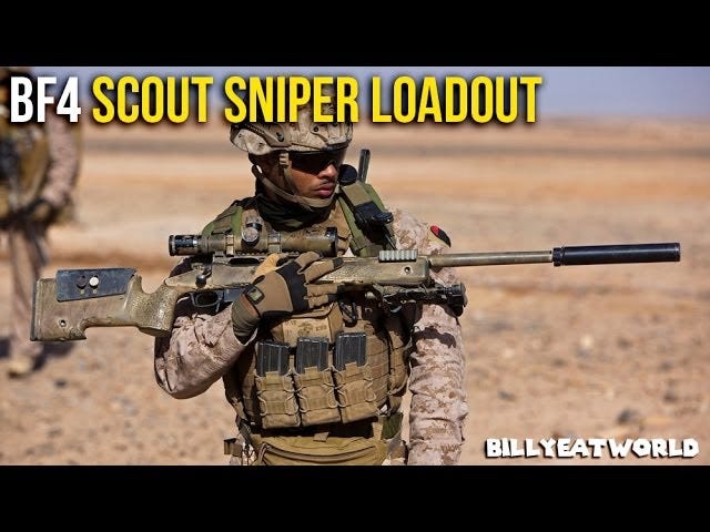 scout sniper load out