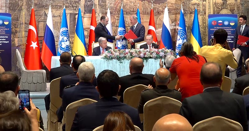 File:Signing Ceremony of the Black Sea Grain Initiative in Istanbul.png
