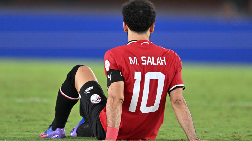 Egypt rally twice for Ghana draw after Salah injury blow
