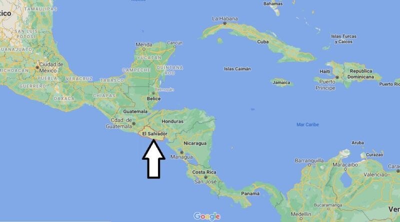 Dónde está El Salvador - ¿Dónde está la ciudad?