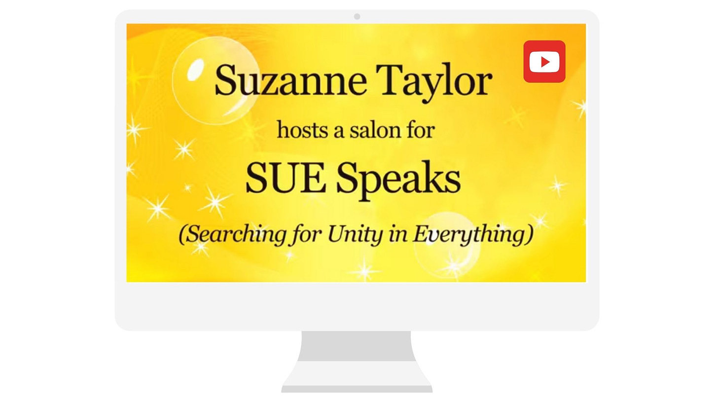 Suzanne Taylor hosts a salon for SUE Speaks