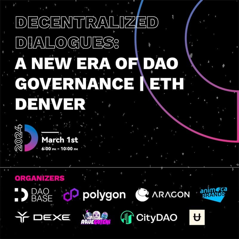 Cover Image for Decentralized Dialogues: A New Era of DAO Governance | ETH Denver