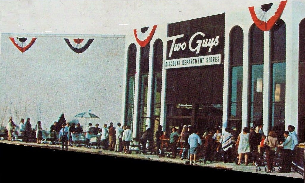 Two Guys Discount Department Stores | Flickr