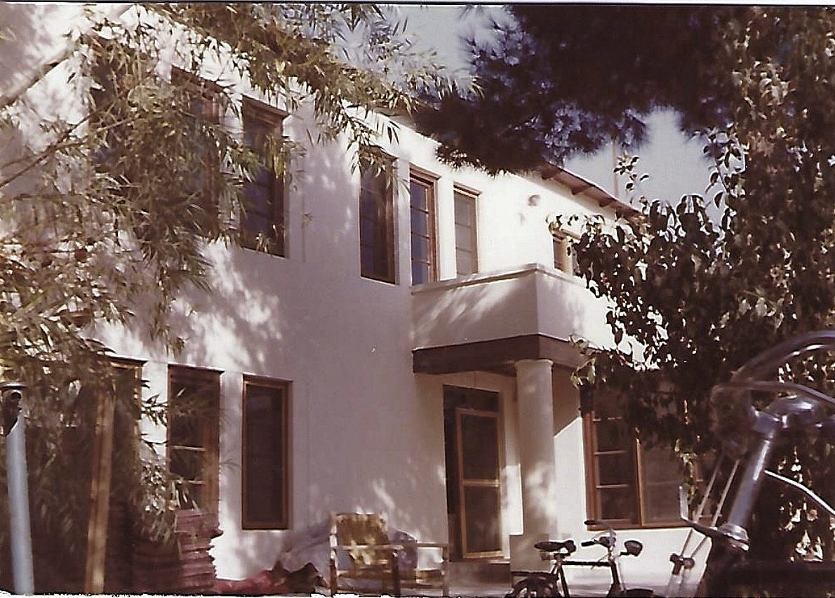 Picture of our house in Kabul, Afghanistan in 1977