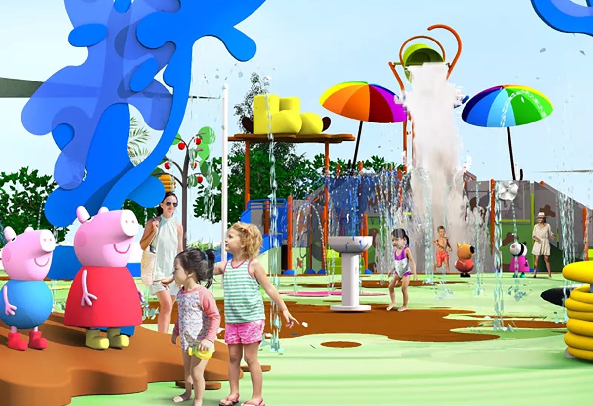 Peppa Pig Theme Park Muddy Puddles