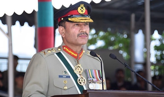 Pakistan's army chief speaks out against 'negative propaganda' on social  media platforms | Arab News