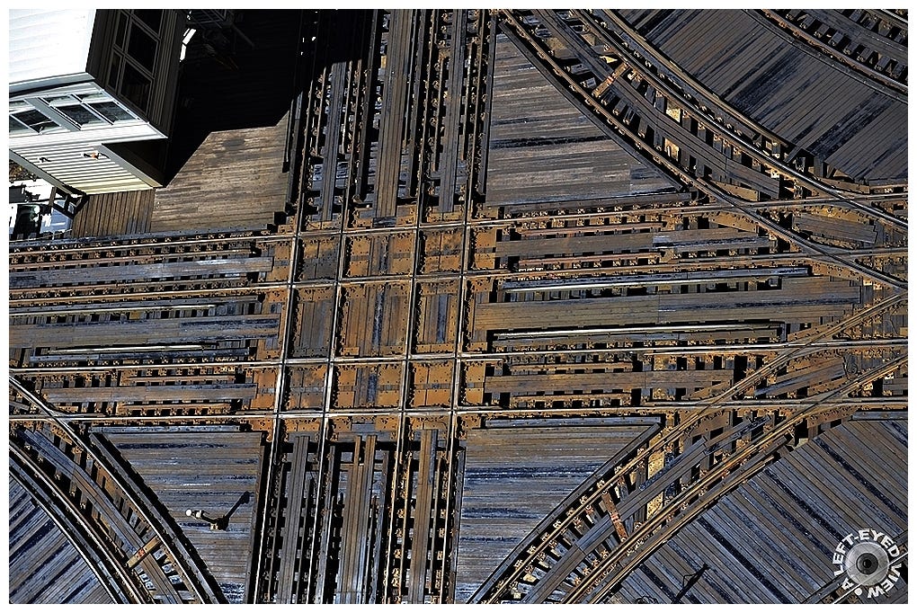 "A Left-Eyed View", Sabourin, Elevated Tracks