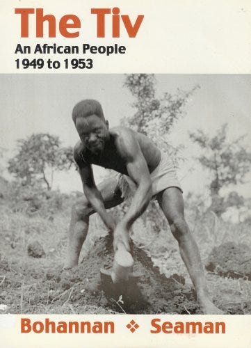 The Tiv An African People 1949-1953 by Paul Bohannan