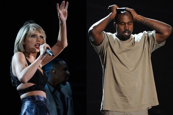 kanye west feels taylor swifts posse power 2016 gossip