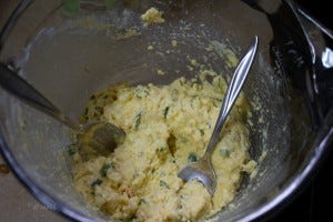 Hush puppy batter 