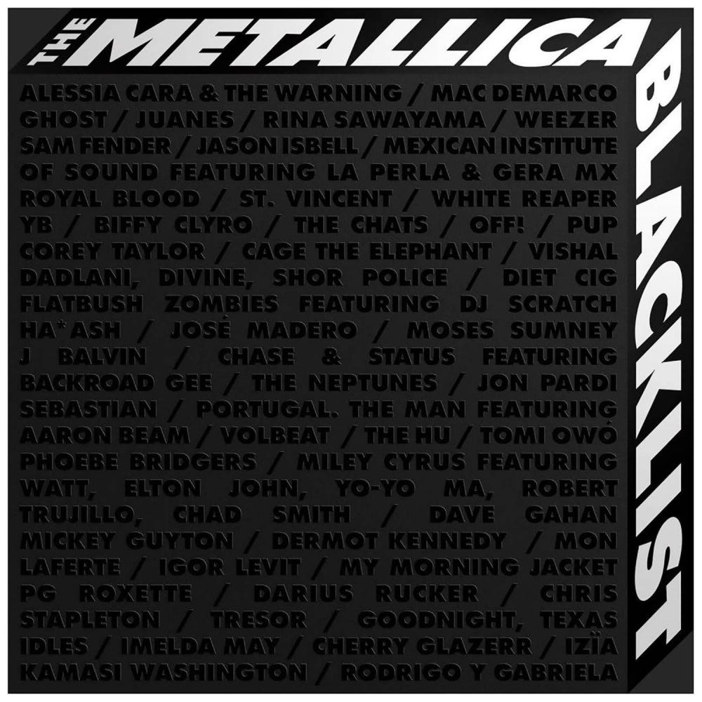 Metallica / Various – The Metallica Blacklist | Substance - Recordstore and  International Mailorder