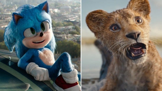 'Sonic the Hedgehog 3' and 'Mufasa: The Lion King' box office