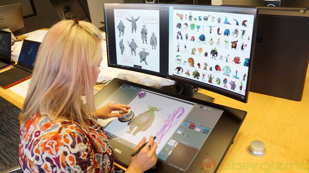 Dell Canvas 27 All-in-One for Creatives | Ubergizmo
