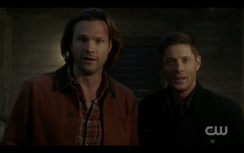 dean sam winchester talk poisen darts for frog scorpion supernatural