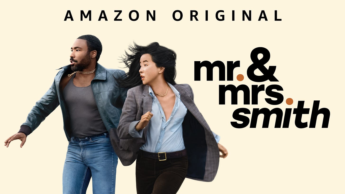 Mr. & Mrs. Smith Amazon Original Review | Double Take TV Newsletter | Jess Spoll