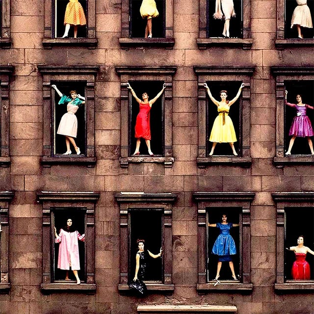 Ormond Gigli Girls In The Windows Poster Feminist Art Print Vintage New  York City Photography Canvas