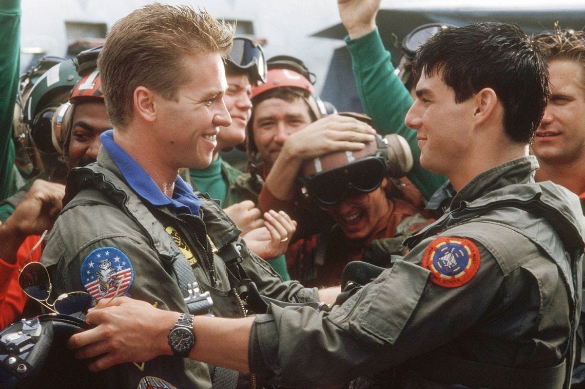 Top Gun / Tom Cruise / Val Kilmer