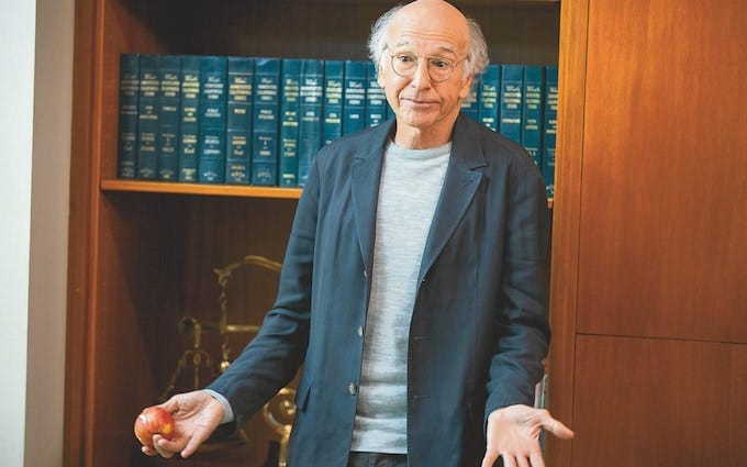 Why Larry David is the unlikely working from home style hero