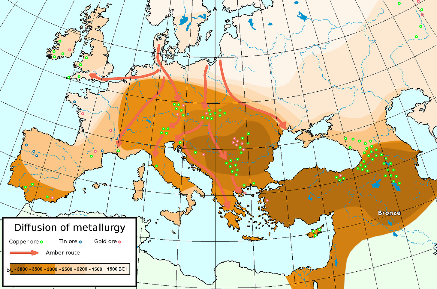 New map of the diffusion of the Copper Age in Europe | Page 3 | Eupedia  Forum