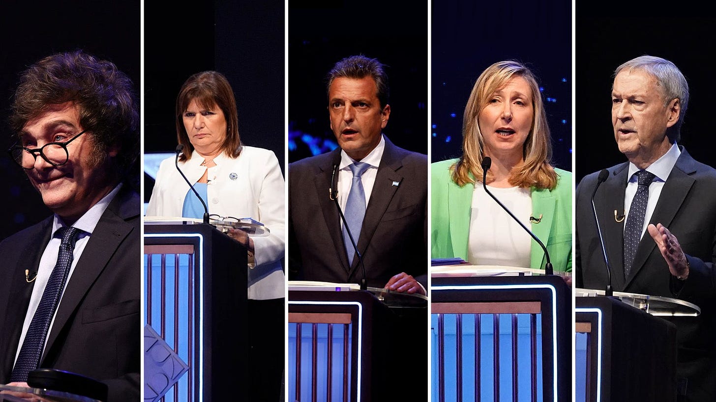 El lenguaje no verbal de los candidatos en el debate presidencial analizado  por expertos - Infobae