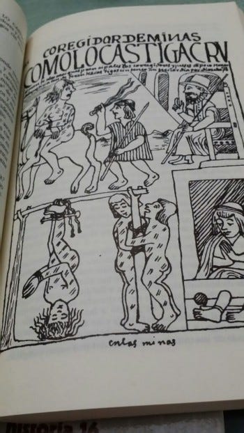 Los tormentos inflingidos a los indios por las autoridas españolas según Guaman Poma de Ayala