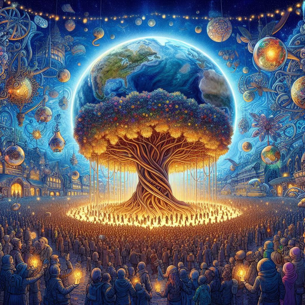 #MillionSongs Movement: how might we create songs with our own personal lyrics and AI-generated music to live in tune with nature and the good of all humanity? 