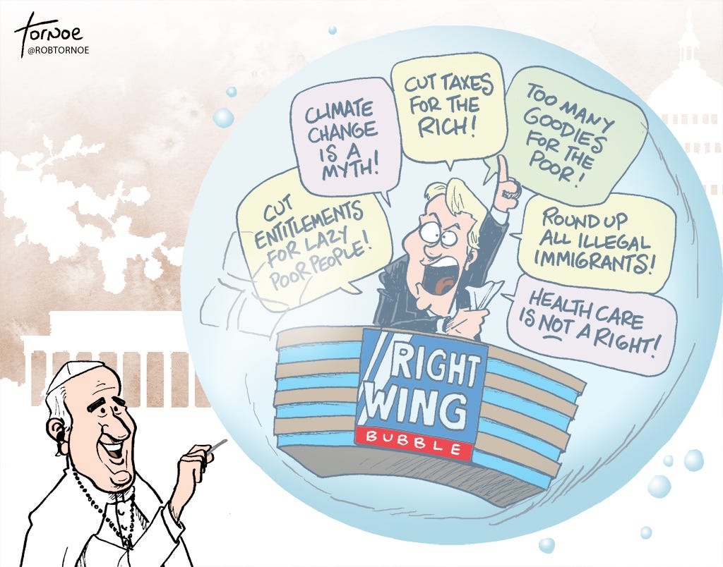 Pope Francis And The Right-Wing Bubble