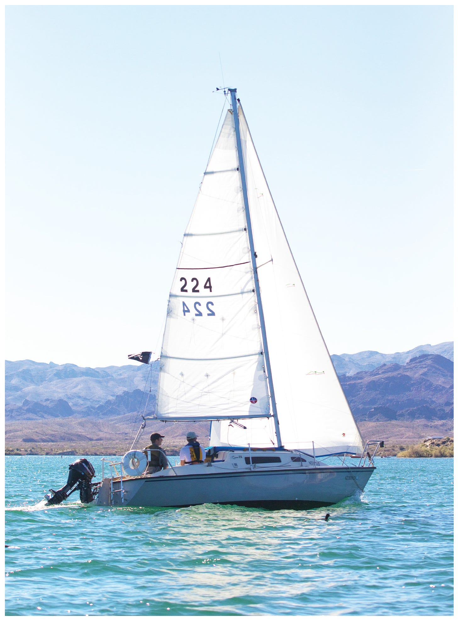 spindrift 24 sailboat