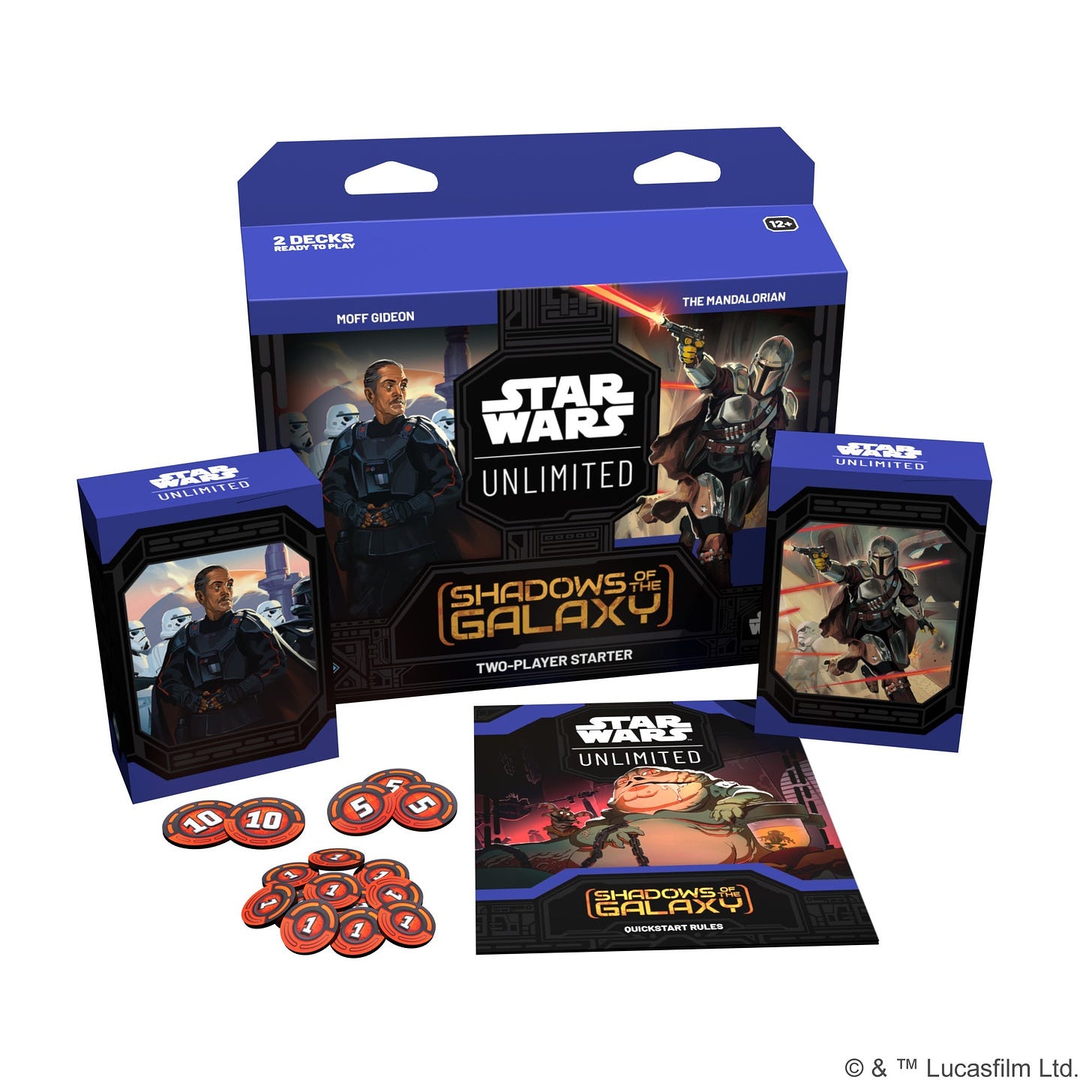 Star Wars: Unlimited - Shadows of the Galaxy (Two-Player Starter Decks) -  Goldfields Toys & Games