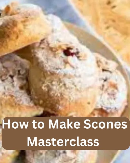 May be an image of text that says "How to Make Scones Masterclass"