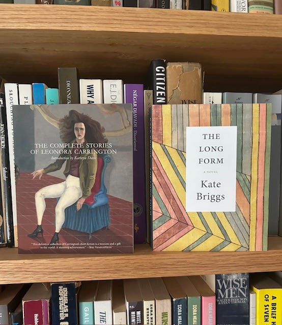 Two books on a shelf