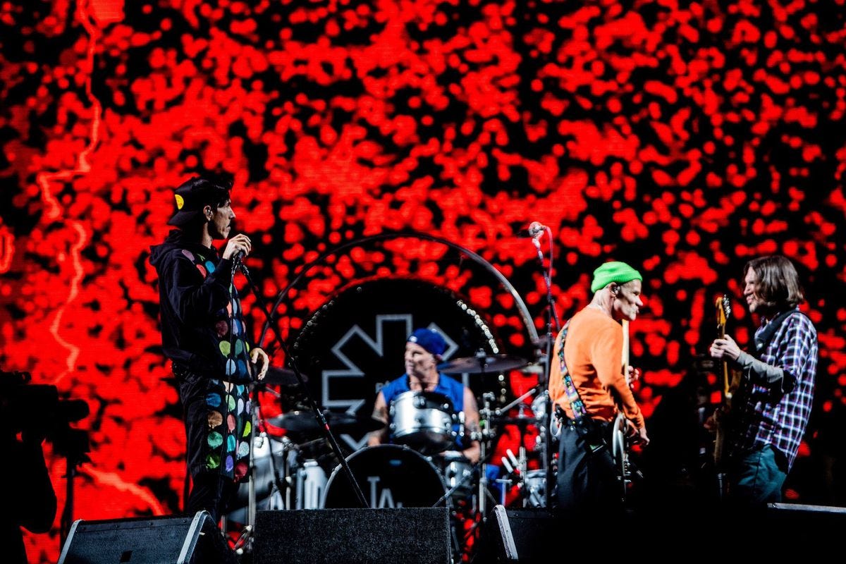 Des Red Hot Chili Peppers tout chauds et un peu faux à Rock Werchter
