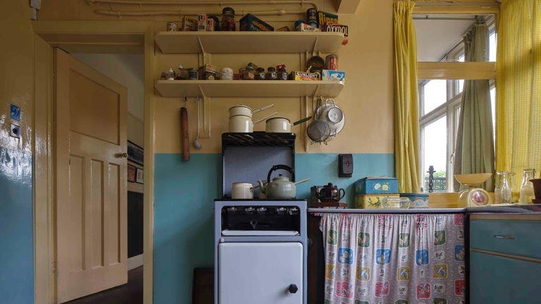 Kitchen, Mendips, Liverpool, John Lennon's childhood home