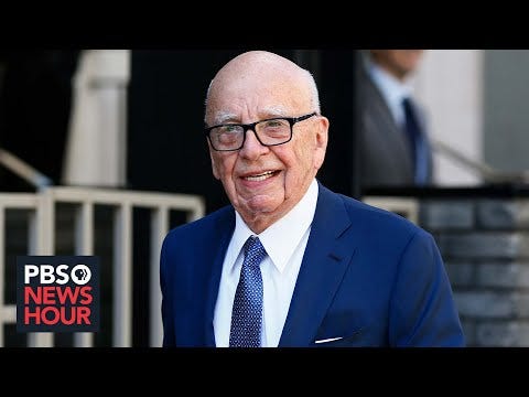 What Rupert Murdoch's succession means for the future ... - YouTube